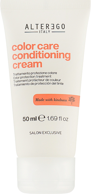 Odżywka w kremie do włosów farbowanych i rozjaśnionych - Alter Ego Color Care Conditioning Cream (mini)	 — Zdjęcie N1