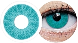 Jednodniowe kolorowe soczewki kontaktowe Blue Walker, 2 sztuki - Clearlab ClearColor 1-Day Phantom — Zdjęcie N2