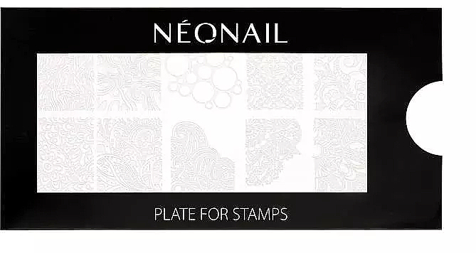Szablony do stempli - NeoNail Professional Plate For Stamping — Zdjęcie N1