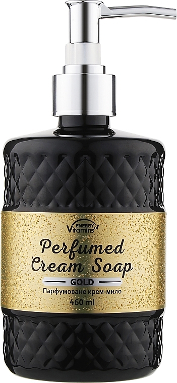Perfumowane kremowe mydło do ciała Gold - Energy of Vitamins Perfumed Cream Soap — Zdjęcie N2