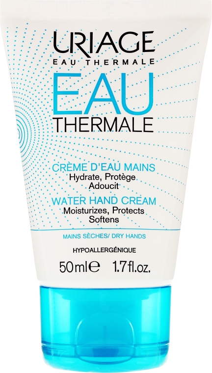 Aktywnie nawilżający krem do rąk - Uriage Eau Termale Water Hand Cream