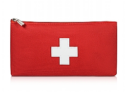 Apteczka pierwszej pomocy, czerwona, 19x10x2 cm - MAKEUP First Aid Kit Bag S — Zdjęcie N1