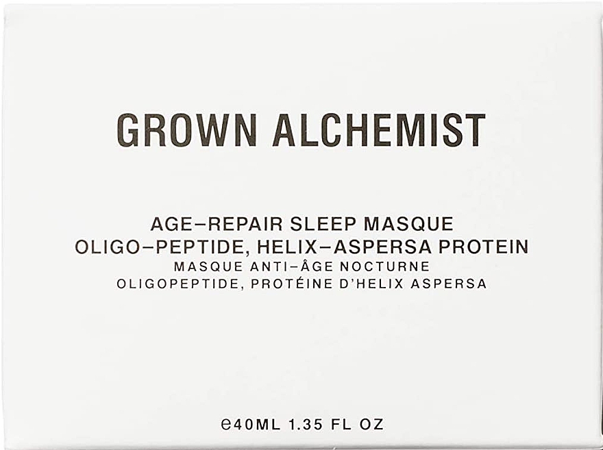 Maska przeciwstarzeniowa na noc - Grown Alchemist Age-Repair Sleep Masque — Zdjęcie N2