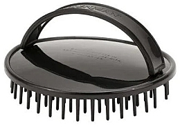 Szczotka do masażu, mycia i stylizacji włosów, D6, czarna - Denman Shampoo/Massage Brush — Zdjęcie N2