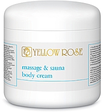 Kup Krem do ciała do masażu i sauny - Yellow Rose Massage And Sauna Body Cream (Salon Size)