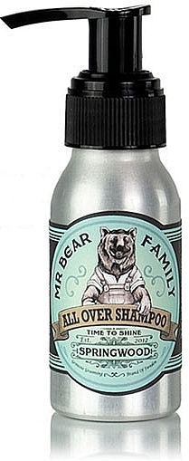 Szampon do włosów - Mr Bear Family All Over Springwood Shampoo — Zdjęcie N1