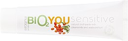 Naturalna pasta do wrażliwych zębów - Bio2You Natural Toothpaste For Sensitive Teeth — Zdjęcie N2