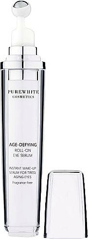 Przeciwstarzeniowe serum w kulce pod oczy - Pure White Cosmetics Age-Defying Roll-on Eye Serum — Zdjęcie N1