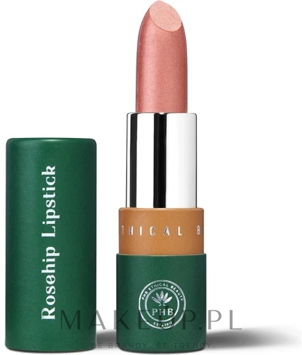 Szminka - PHB Ethical Beauty Organic Rosehip Satin Sheen Lipstick  — Zdjęcie Blossom