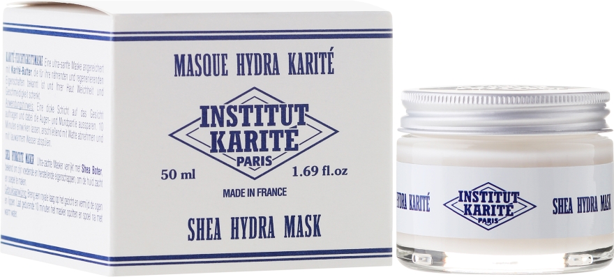 Nawilżająca maseczka do twarzy z masłem shea - Institut Karité Ultra-Rich Cream Mask — Zdjęcie N1