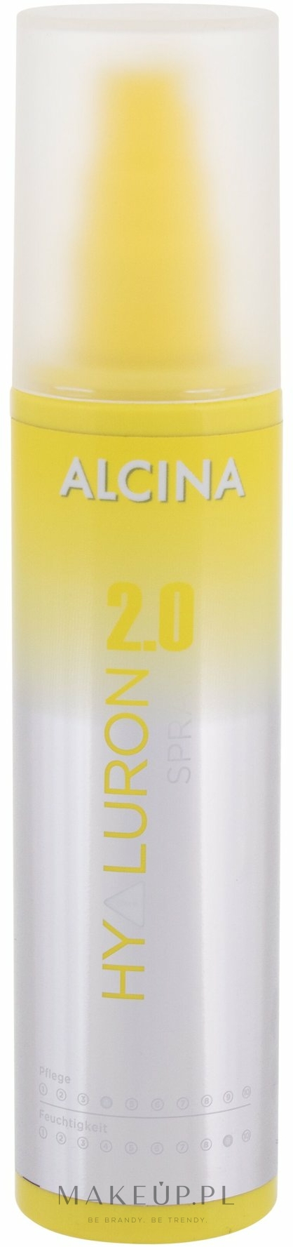 Nawilżający spray do włosów z kwasem hialuronowym - Alcina Hyaluron 2.0 Spray — Zdjęcie 125 ml