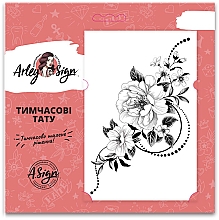 Kup Tatuaż tymczasowy, Graficzne kwiaty - Arley Sign