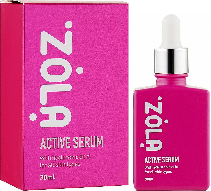 Serum z kwasem hialuronowym do twarzy - Zola Active Serum — Zdjęcie N2