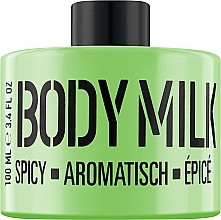Mleczko do ciała Limonka - Mades Cosmetics Stackable Spicy Body Milk — Zdjęcie N1