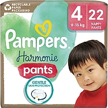 Kup Pieluchomajtki Harmonie Pants, rozmiar 4, 9-15 kg, 22 szt. - Pampers 