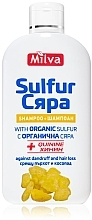 Kup Szampon przeciwłupieżowy z organiczną siarką ograniczający wypadanie włosów - Milva Quinine & Sulfur Anti-Dandruff Hair Loss Shampoo