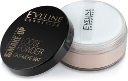 Sypki puder matujący do twarzy - Eveline Cosmetics Loose Powder Cashmere Mat — Zdjęcie N2