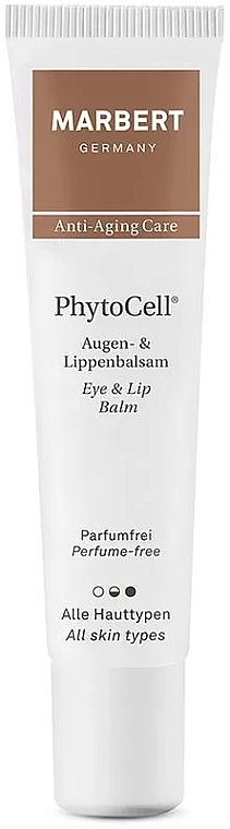 Balsam do oczu i ust - Marbert Anti-Aging Care PhytoCell Deep Energy Eye & Lip Balm — Zdjęcie N1