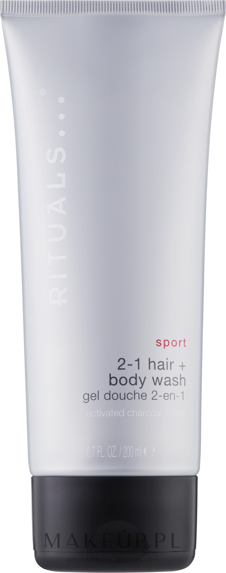 Żel-szampon 2 w 1 - Rituals Sport 2-1 Hair + Body Wash — Zdjęcie 200 ml