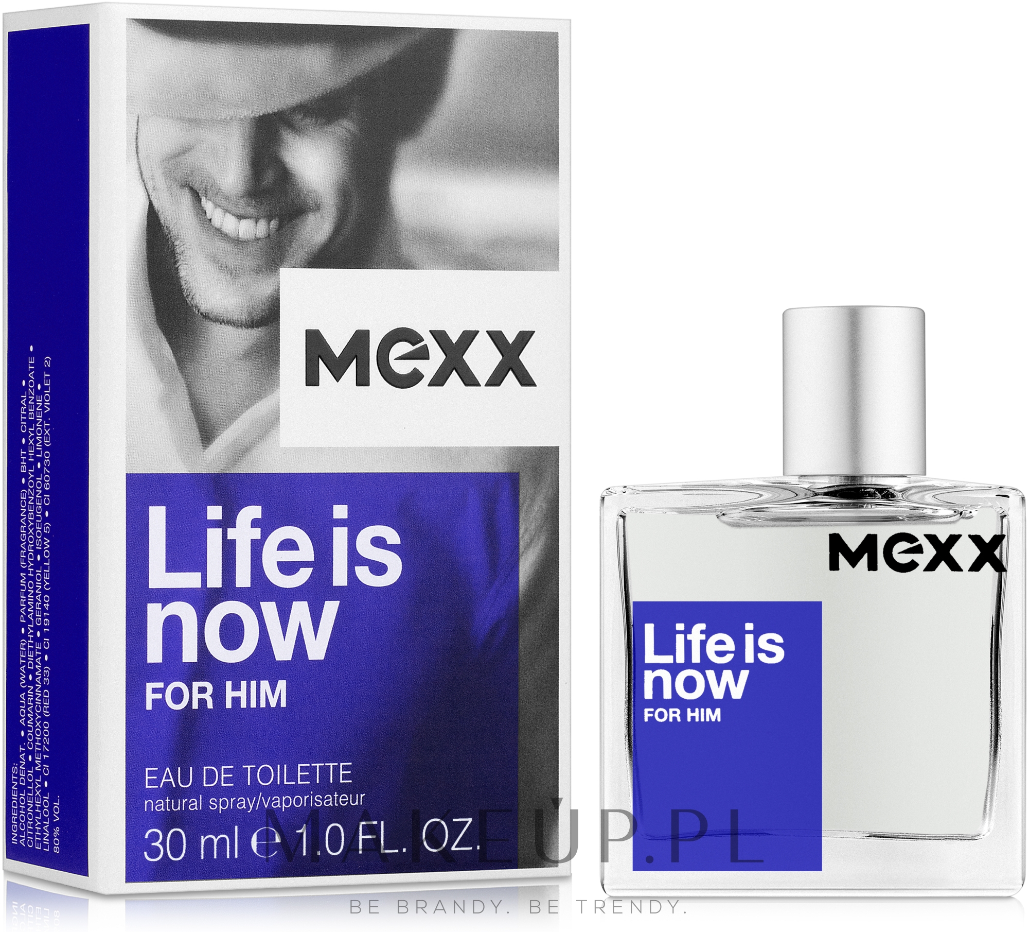 Mexx Life Is Now For Him - Woda toaletowa — Zdjęcie 30 ml