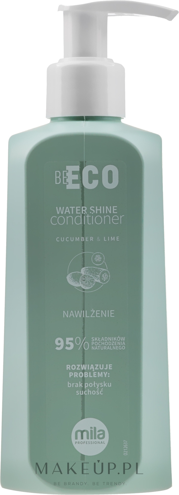 Nawilżająca odżywka do włosów - Mila Professional Be Eco Water Shine — Zdjęcie 250 ml