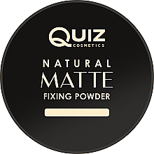 Kup Puder do twarzy - Quiz Cosmetics Natural Matte Fixing Powder