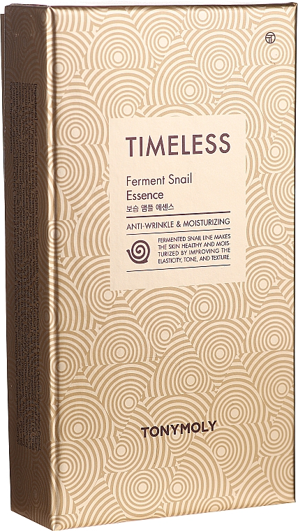 Zestaw - Tony Moly Timeless Ferment Snail Essence Gift Set (essence 50 ml + toner 20 ml + emul 20 ml) — Zdjęcie N1