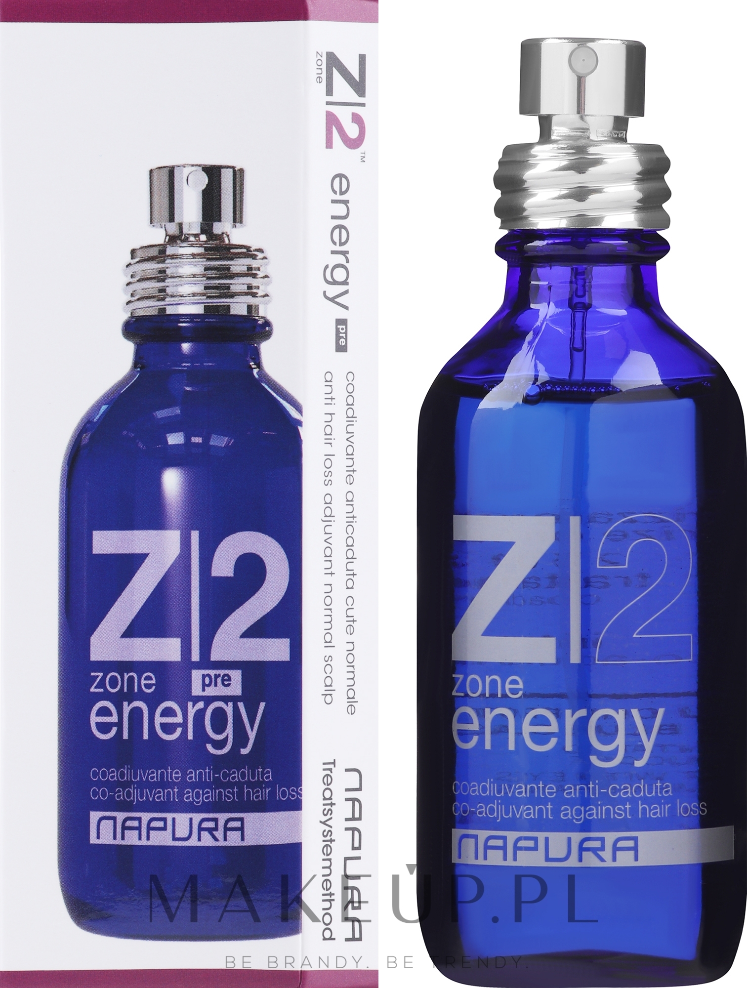 Spray przeciw wypadaniu włosów - Napura Z2 Energy Zone — Zdjęcie 50 ml