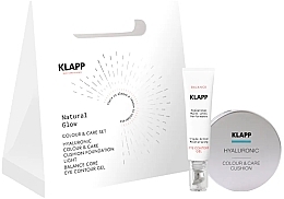 Kup Zestaw - Klapp Natural Glow Colour & Care Cushion Light (cushion/15ml + eye/gel/15ml)