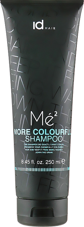 Szampon do włosów farbowanych z jedwabiem - idHair Me2 More Colourful Shampoo — Zdjęcie N1