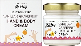 WYPRZEDAŻ Krem do rąk - Zoya Goes Pretty Vanilla & Grapefruit Hand Cream * — Zdjęcie N2