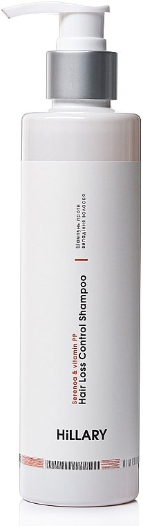 Zestaw przeciw wypadaniu włosów - Hillary Serenoa Vitamin PP Hair Loss Control (cond/250ml + shamp/250ml + h/mask/200m) — Zdjęcie N9