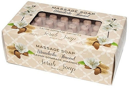 Mydło do masażu Migdał - Antico Saponificio Gori 1919 Massage Scrub Soap Almond — Zdjęcie N1