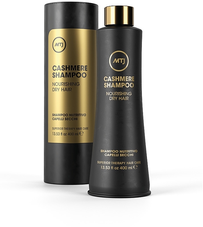 Odżywczy szampon do włosów suchych - MTJ Cosmetics Superior Therapy Cashmere Shampoo — Zdjęcie N2