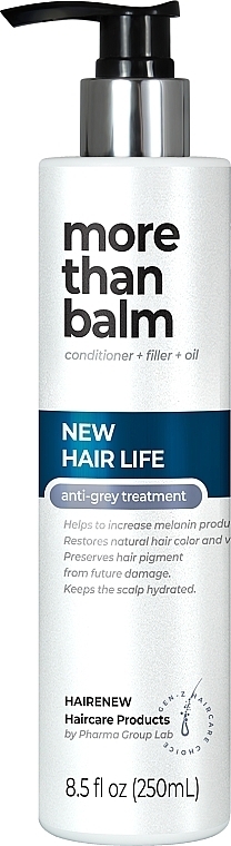 Balsam do włosów Ultraochrona przed siwymi włosami - Hairenew New Hair Life Balm Hair