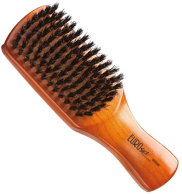 Szczotka do masażu skóry głowy z nylonowym włosiem dla mężczyzn 00599 - Eurostil Brush Flat Man — Zdjęcie N1