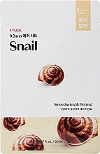 Kup Wygładzająca maska ujędrniająca z mucyną ślimaka - Etude Therapy Air Mask Snail