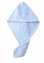 Ręcznik-turban do włosów, niebieski - beautifly — Zdjęcie N1