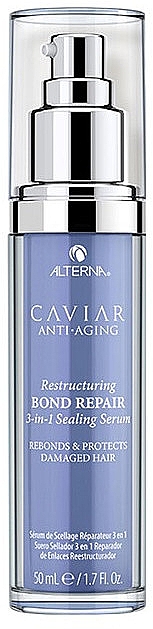 Serum zagęszczające do włosów - Alterna Caviar Anti-Aging Restructuring Bond Repair 3-in-1 Sealing Serum — Zdjęcie N1