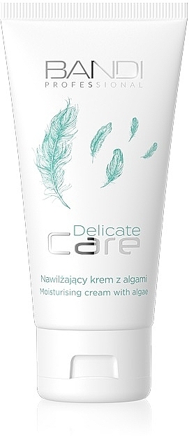 Krem nawilżający z wodorostów, w tubie - Bandi Professional Delicate Care Moisturizing Cream with Algae — Zdjęcie N1