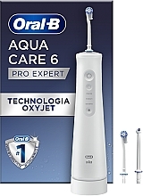 Kup Irygator z technologią Oxyjet, biało-szary - Oral-B Pro-Expert Power Oral Care AquaCare Series 6 MDH20.026.3