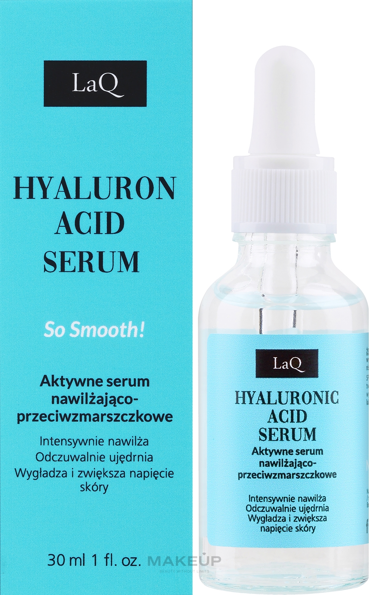 Serum do twarzy Zaawansowana rekonstrukcja - LaQ Hyaluron Serum — Zdjęcie 30 ml