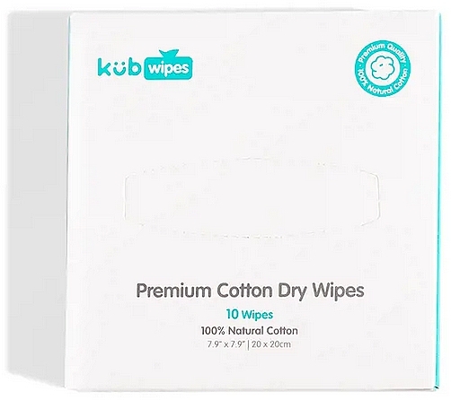 Chusteczki w pudełku - Kubwipes 100% Natural Cotton Minibox Wipes  — Zdjęcie N2