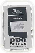 Kup Podwójna spinka do włosów, 45 mm, szara - Tico Professional