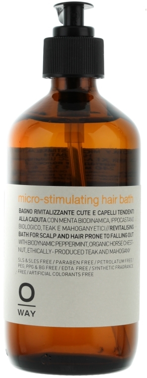 Szampon przeciw wypadaniu włosów - Oway Micro-Stimulating Hair Bath — Zdjęcie N1