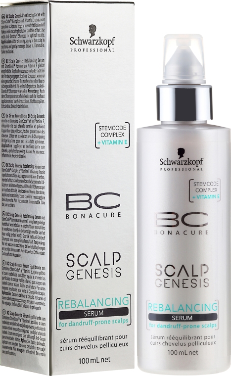 Balansujące serum do włosów - Schwarzkopf Professional BC Scalp Genesis Rebalancing Serum — Zdjęcie N1