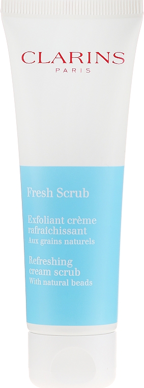 Odświeżający peeling w kremie do twarzy - Clarins Fresh Cream Scrub — Zdjęcie N2