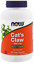 Wyciąg z kociego pazura na wsparcie układu immunologicznego - Now Foods Cats Claw — Zdjęcie N2