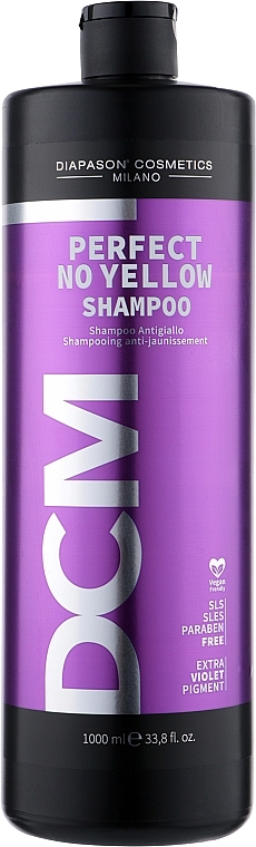 Szampon przeciw żółknięciu włosów - DCM Perfect No Yellow Shampoo — Zdjęcie N2