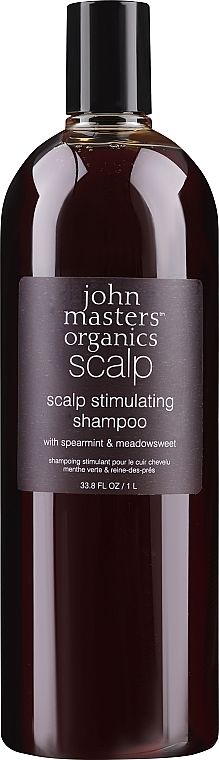 Szampon do włosów przetłuszczających się - John Masters Organics Spearmint & Meadowsweet Scalp Stimulating Shampoo — Zdjęcie N1